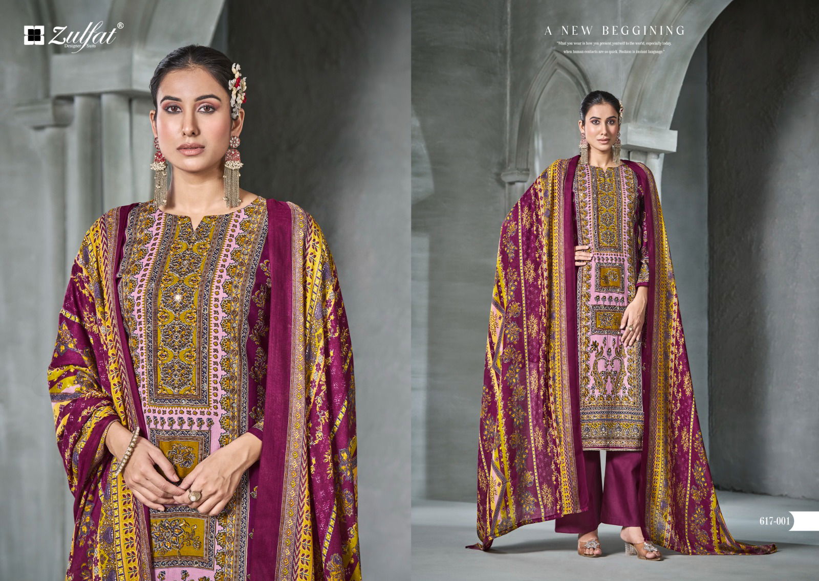 Aayat Vol 13 By Zulfat Viscose Printed Dress Material Wholesale Shop In Surat